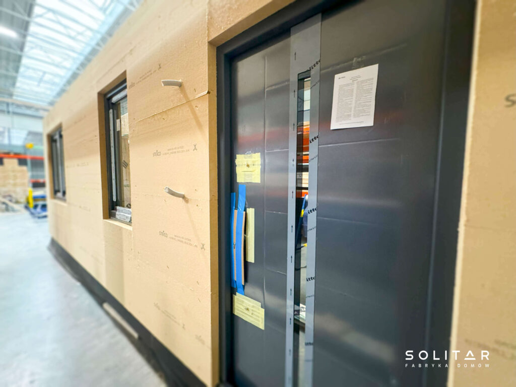 Produkcja domu prefabrykowanego