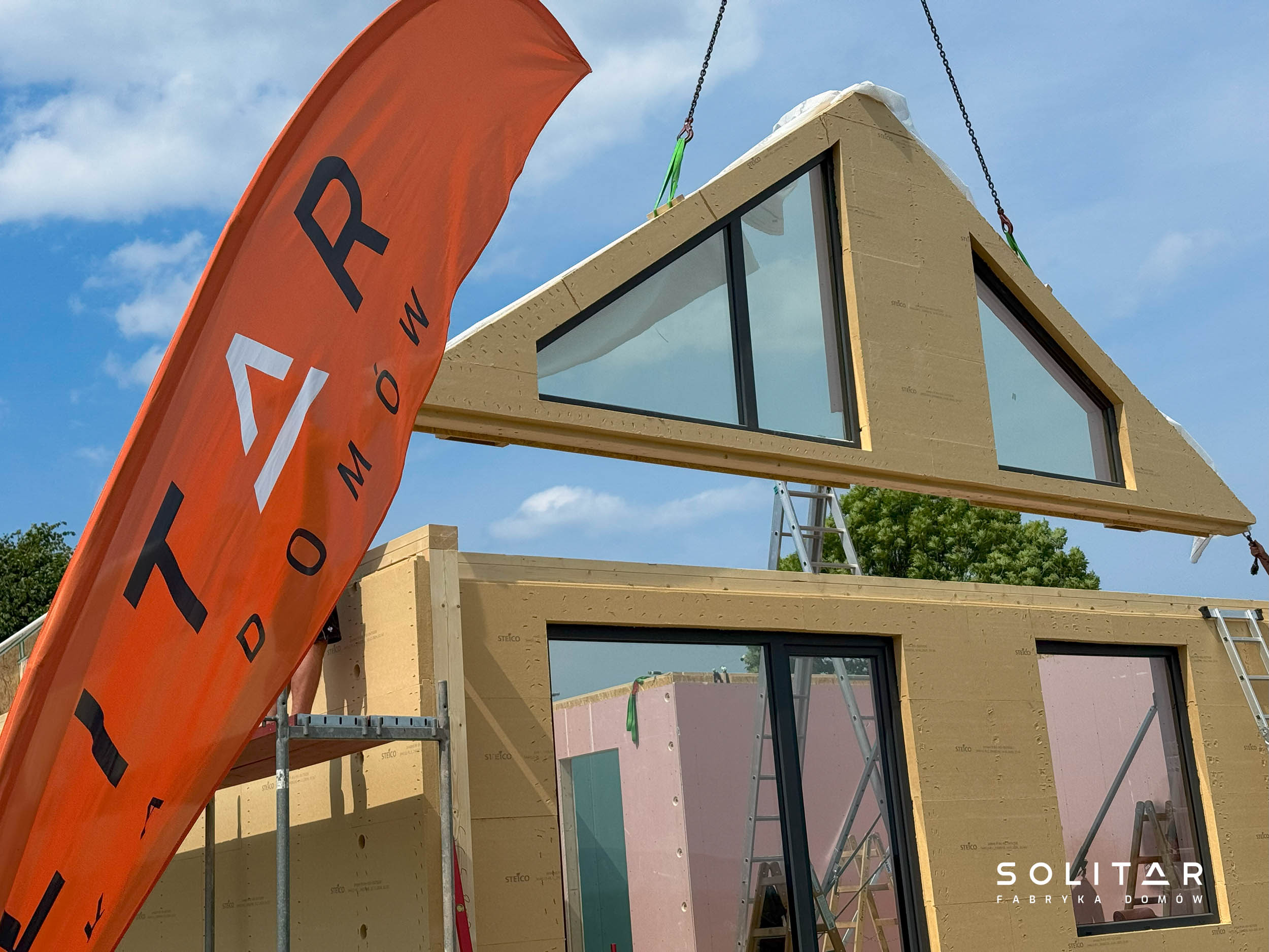 Montaż domu prefabrykowanego